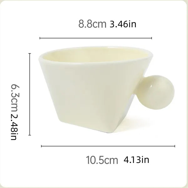 Personalized ceramic water cup