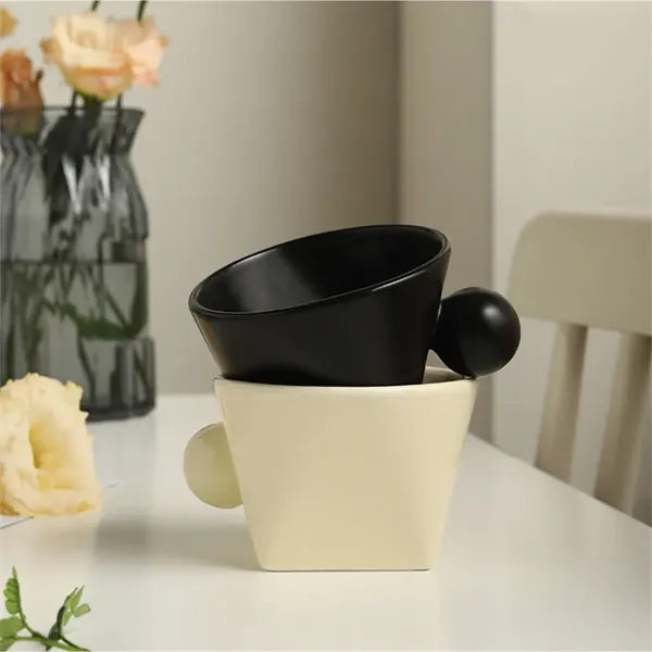 Personalized ceramic water cup