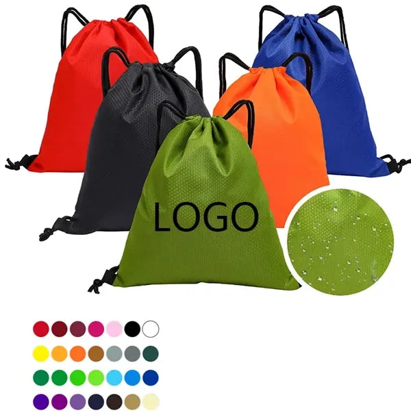 600D Waterproof Drawstring Backpack