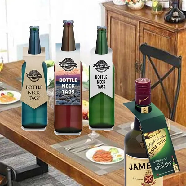 Wine Bottle Card