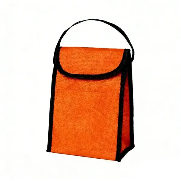 Non-Woven Lunch Cooler Bag With Pocket
