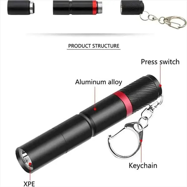 Mini Pen-Style LED Flashlight