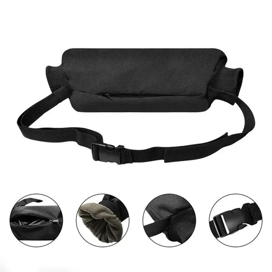 Insulated Hand Warmer Pouch With Belt