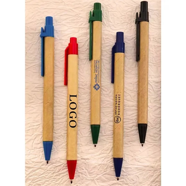 Eco-Friendly Paper Barrel Pen