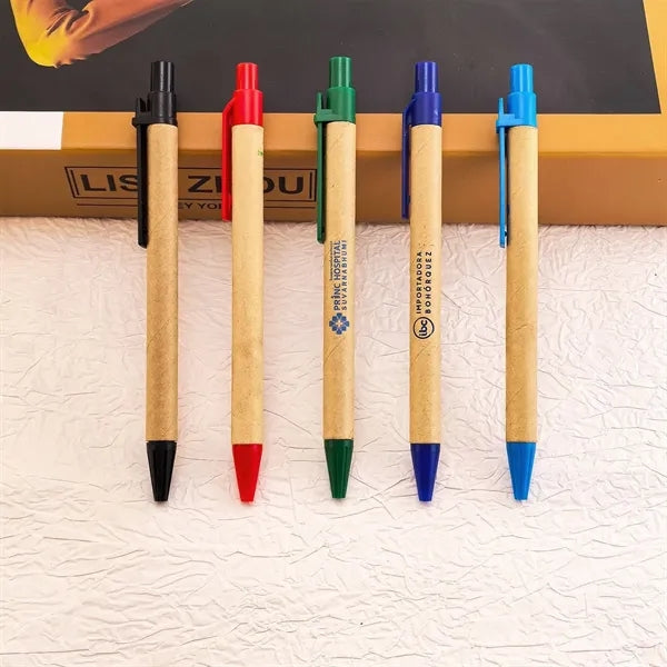 Eco-Friendly Paper Barrel Pen