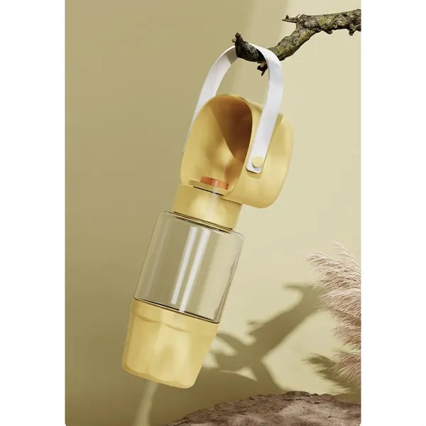 2-in1 Pet Feeding Drinking Bottle Leak-Proof