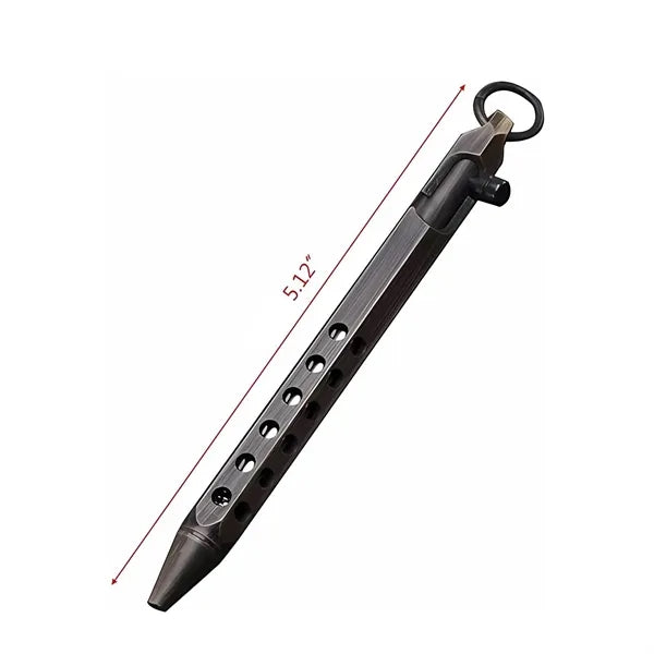 Metal Tactical Pen with Reflls and Clip