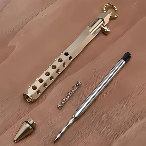 Metal Tactical Pen with Reflls and Clip