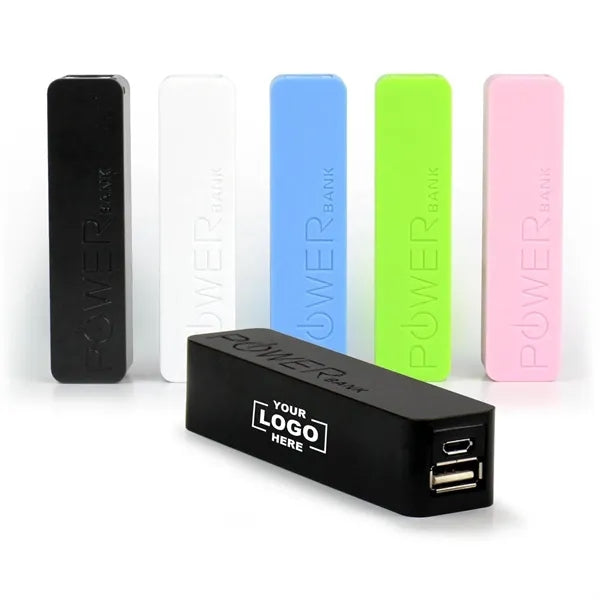 Mini Capsule Power Bank for 18650 Battery, 2600mAh Portable