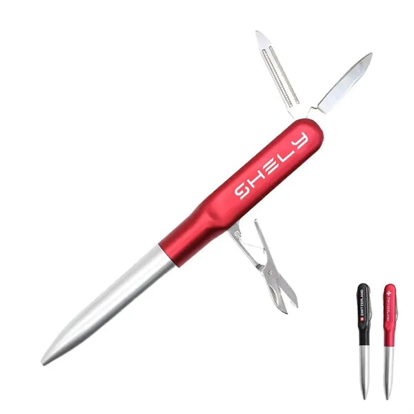 Multi tool Nail Clipper BallPoint Pen