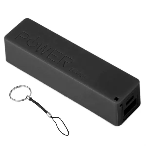 Mini Capsule Power Bank for 18650 Battery, 2600mAh Portable