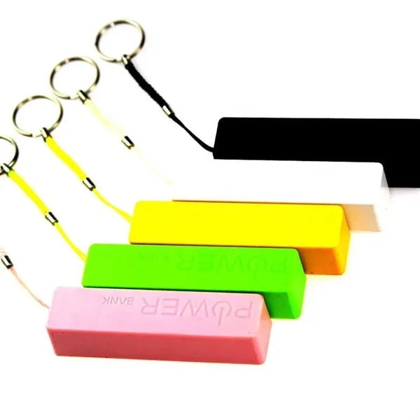 Mini Capsule Power Bank for 18650 Battery, 2600mAh Portable