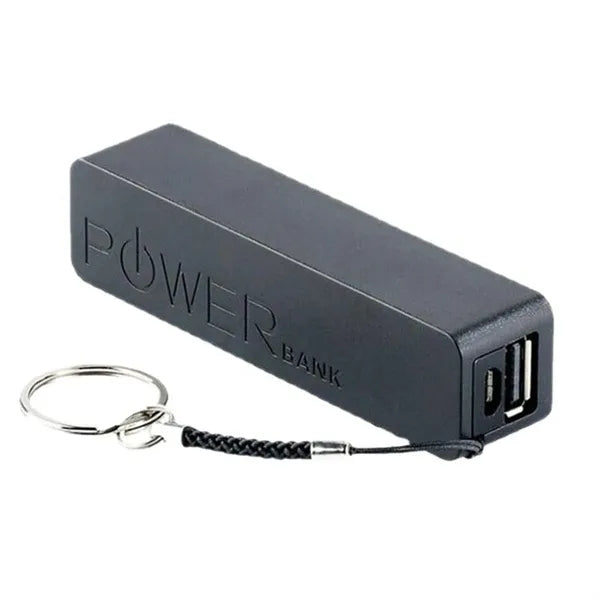 Mini Capsule Power Bank for 18650 Battery, 2600mAh Portable