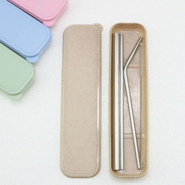 Stainless Steel Drinking Straw Gifts Set