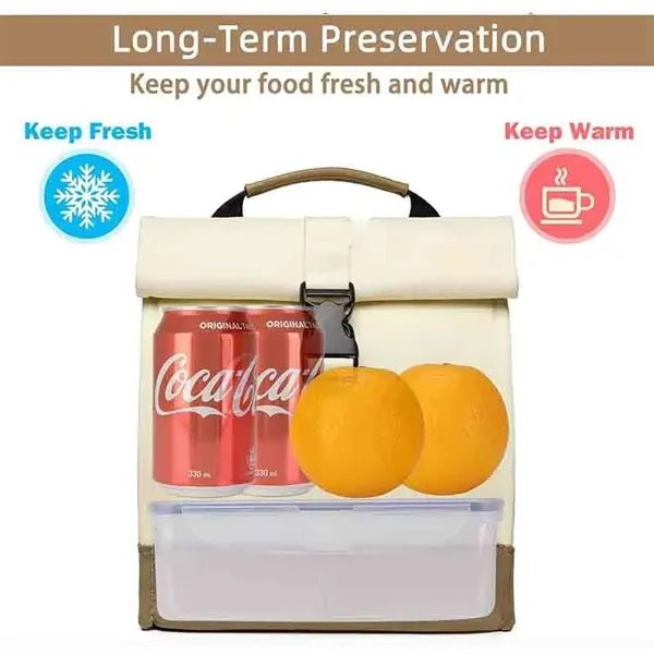 Roll Top Insulated Cooler Backpack