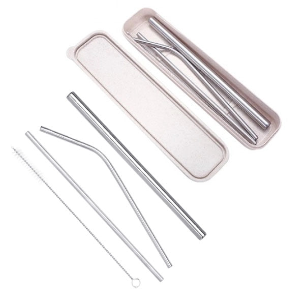 Stainless Steel Drinking Straw Gifts Set