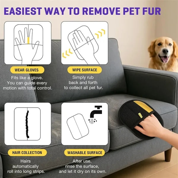 Pet Hair Removal Glove