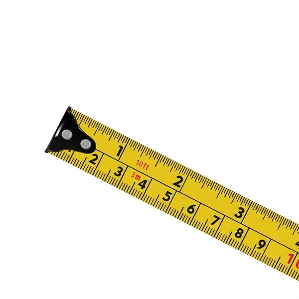 Nylon-Coated Metric and Imperial 10 Feet Steel Tape Measure