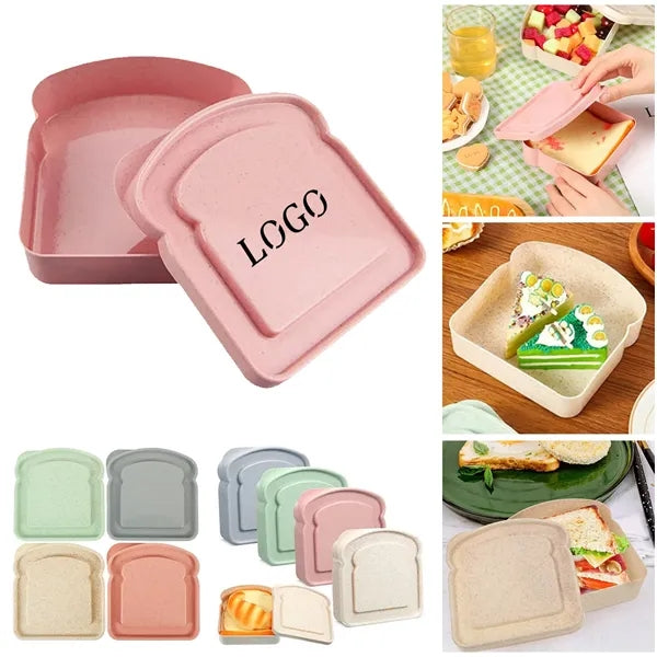 Eco-Friendly Toast Shape Sandwich Box
