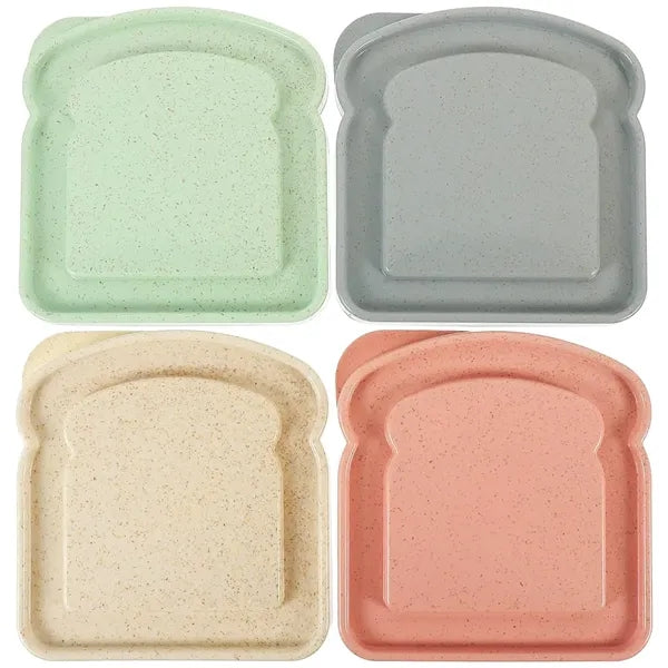 Eco-Friendly Toast Shape Sandwich Box
