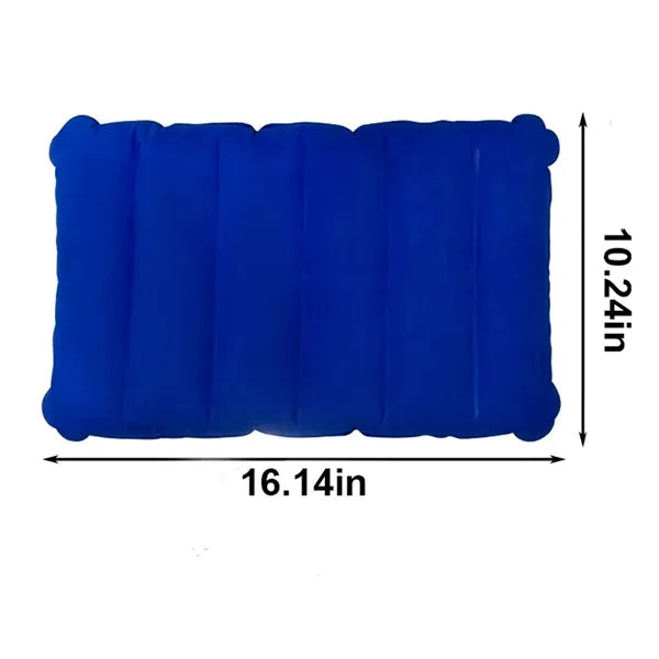 Portable Flocked PVC Inflatable Pillow