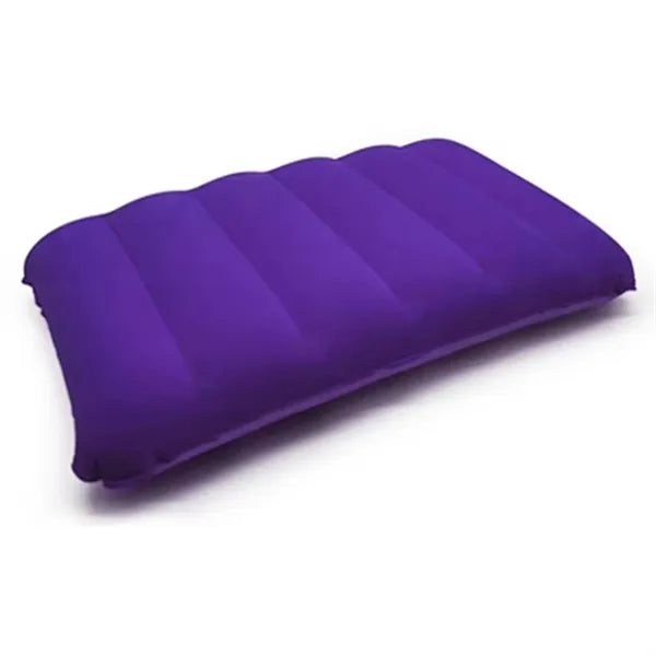 Portable Flocked PVC Inflatable Pillow