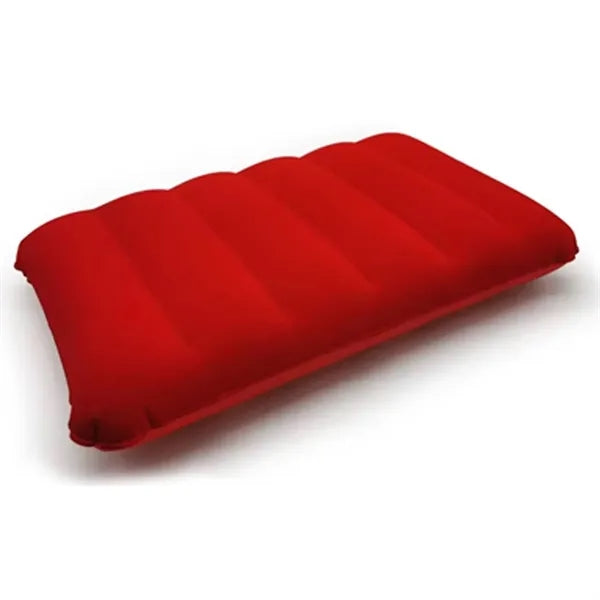 Portable Flocked PVC Inflatable Pillow