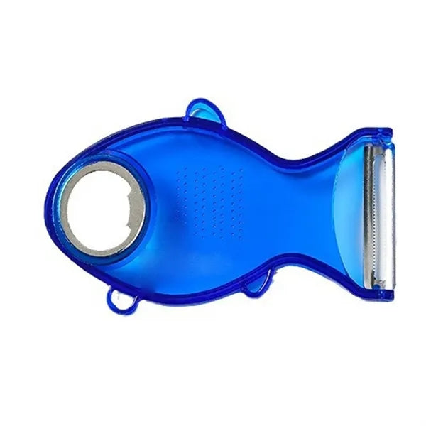 Plastic Fish Shaped Peeler Bottle Opener