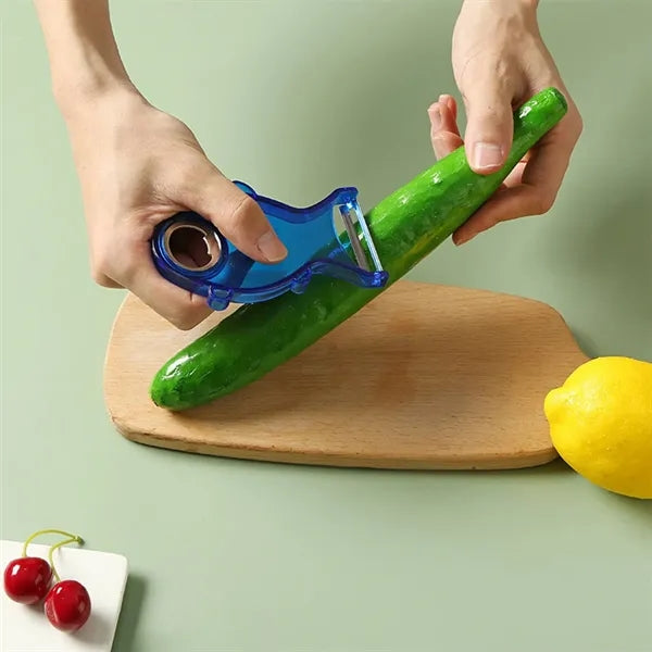 Plastic Fish Shaped Peeler Bottle Opener