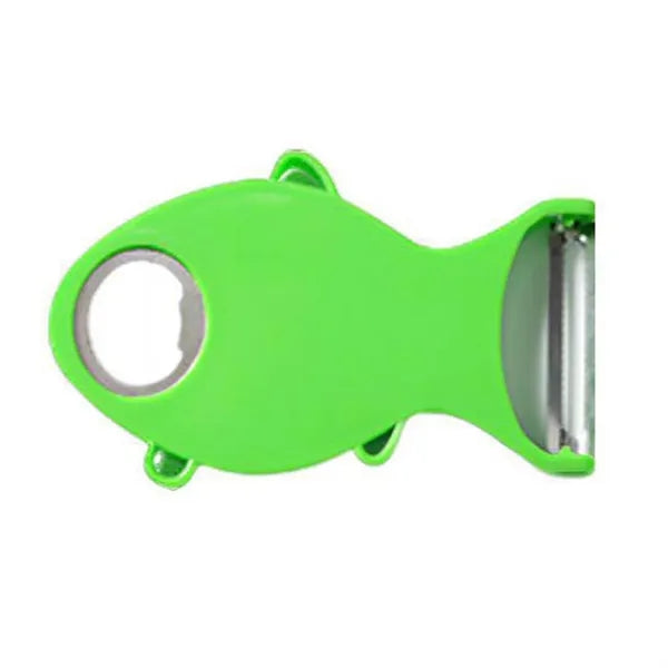 Plastic Fish Shaped Peeler Bottle Opener