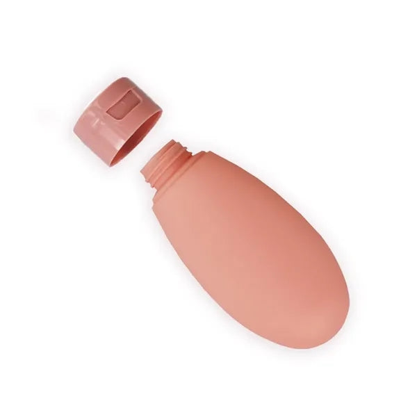 3-Piece 2-oz Refillable Squeezable Dispensing Lotion Bottles