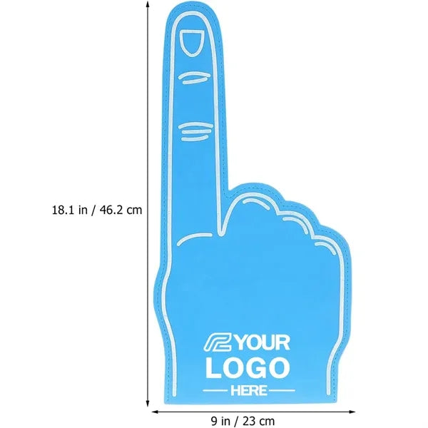18In Foam Finger Cheer Sports Vibrant Colors DIY