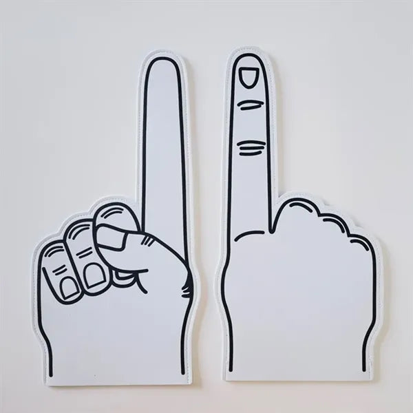 18In Foam Finger Cheer Sports Vibrant Colors DIY