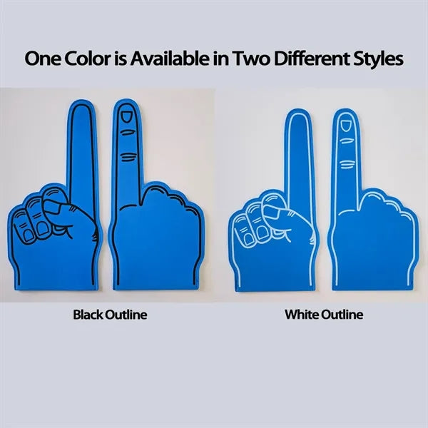18In Foam Finger Cheer Sports Vibrant Colors DIY