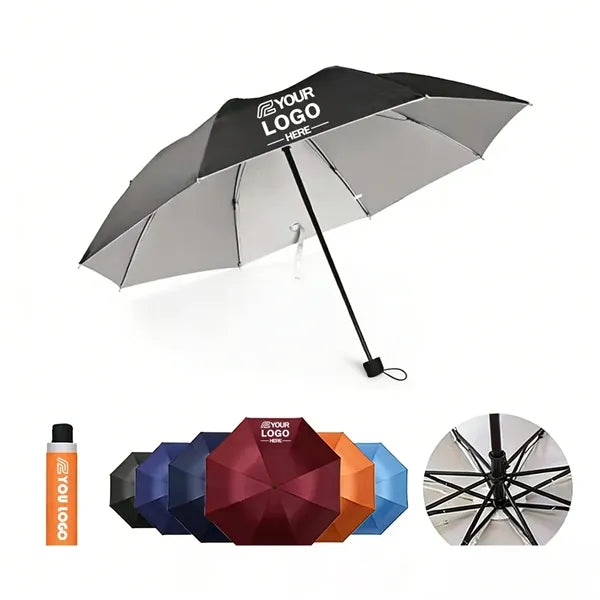 Windproof Compact Travel Umbrella For Car Backpack OnTheGo