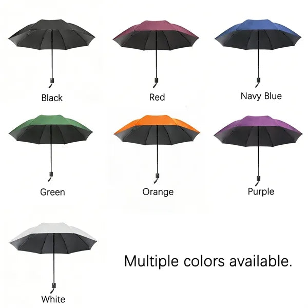 Windproof Compact Travel Umbrella For Car Backpack OnTheGo