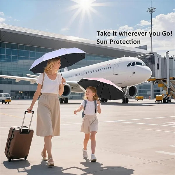 Windproof Compact Travel Umbrella For Car Backpack OnTheGo