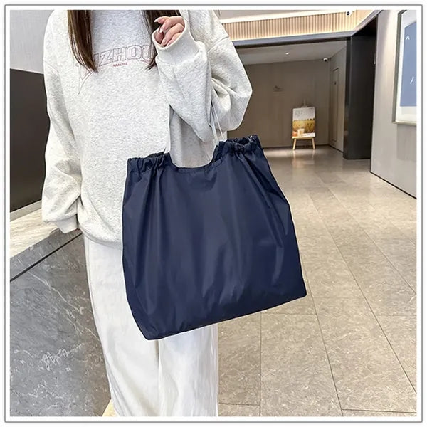Large Capacity Thickened Waterproof Drawstring Shoulder Bag