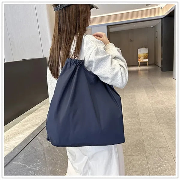 Large Capacity Thickened Waterproof Drawstring Shoulder Bag