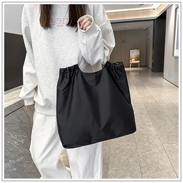 Large Capacity Thickened Waterproof Drawstring Shoulder Bag