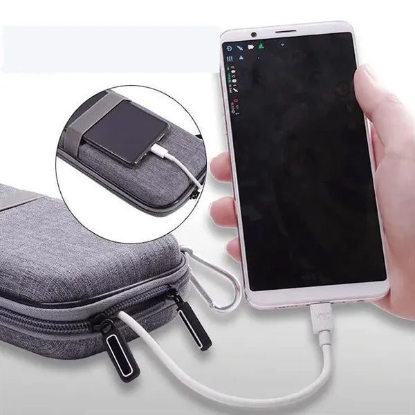 Shockproof Hard Shell EVA Tech Accessory Travel Case