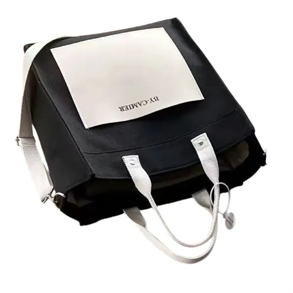 Canvas Tote Bag with Eco-Friendly Design for Shopping