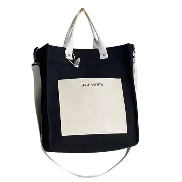 Canvas Tote Bag with Eco-Friendly Design for Shopping