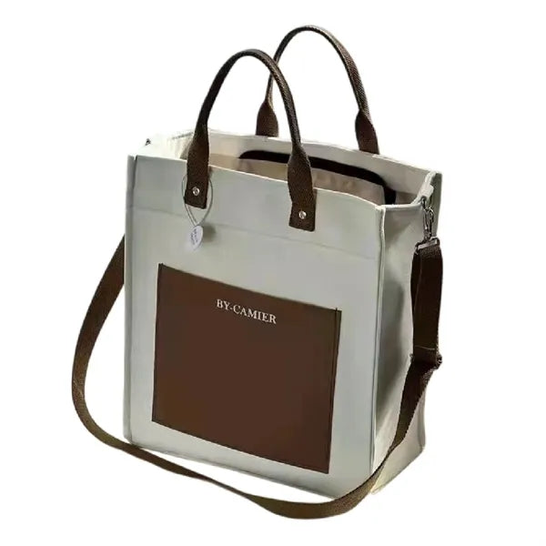 Canvas Tote Bag with Eco-Friendly Design for Shopping