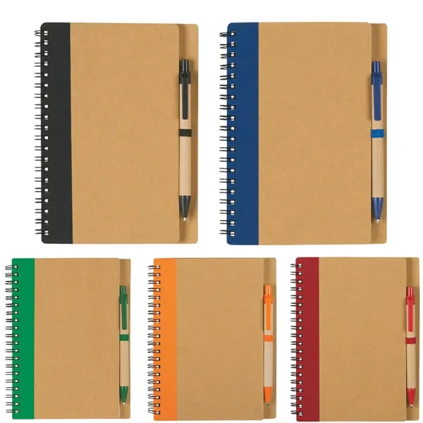 Spiral Notebook with Pen