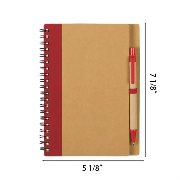 Spiral Notebook with Pen