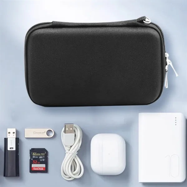 Shockproof Hard Shell EVA 2.5" HDD Tech Organizer Case