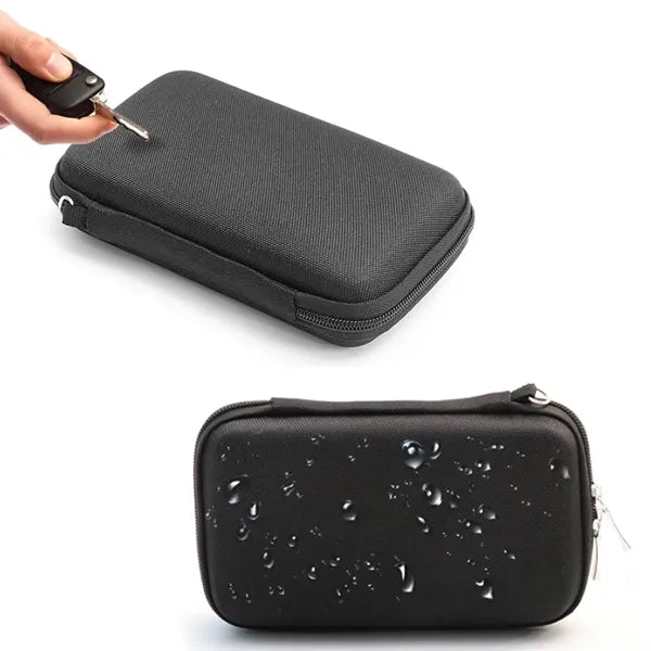 Shockproof Hard Shell EVA 2.5" HDD Tech Organizer Case