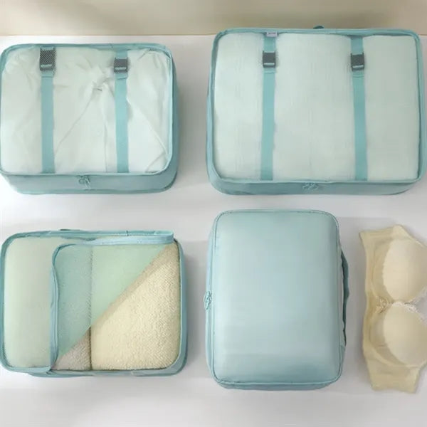 Eight piece set & triangle bag Travel Packing Cube Set