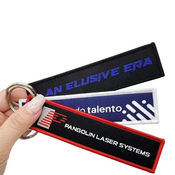 Embroidery Luggage Keychain Tag